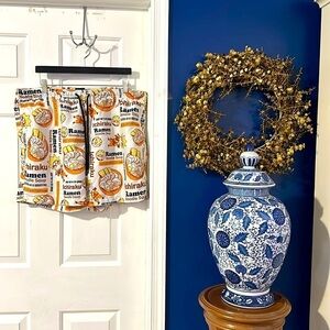 Men’s Naruto Ichiraku Ramen Noodle Soup Swim Trunks Shippuden Collection Size XL
